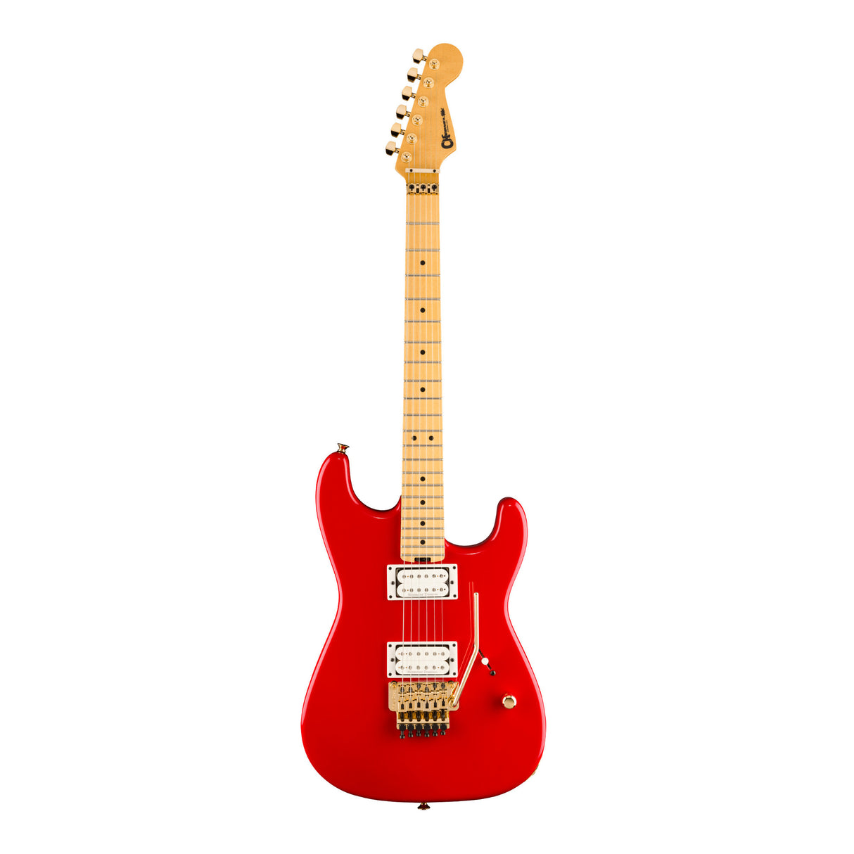 Charvel American Neo-Classic San Dimas SD1 HH with Hardshell Bag (Ferrari Red)