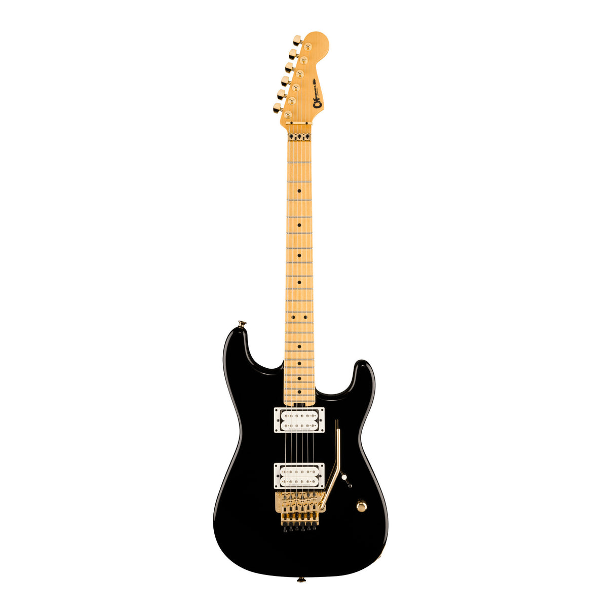 Charvel American Neo-Classic San Dimas SD1 HH with Hardshell Bag (Gloss Black)