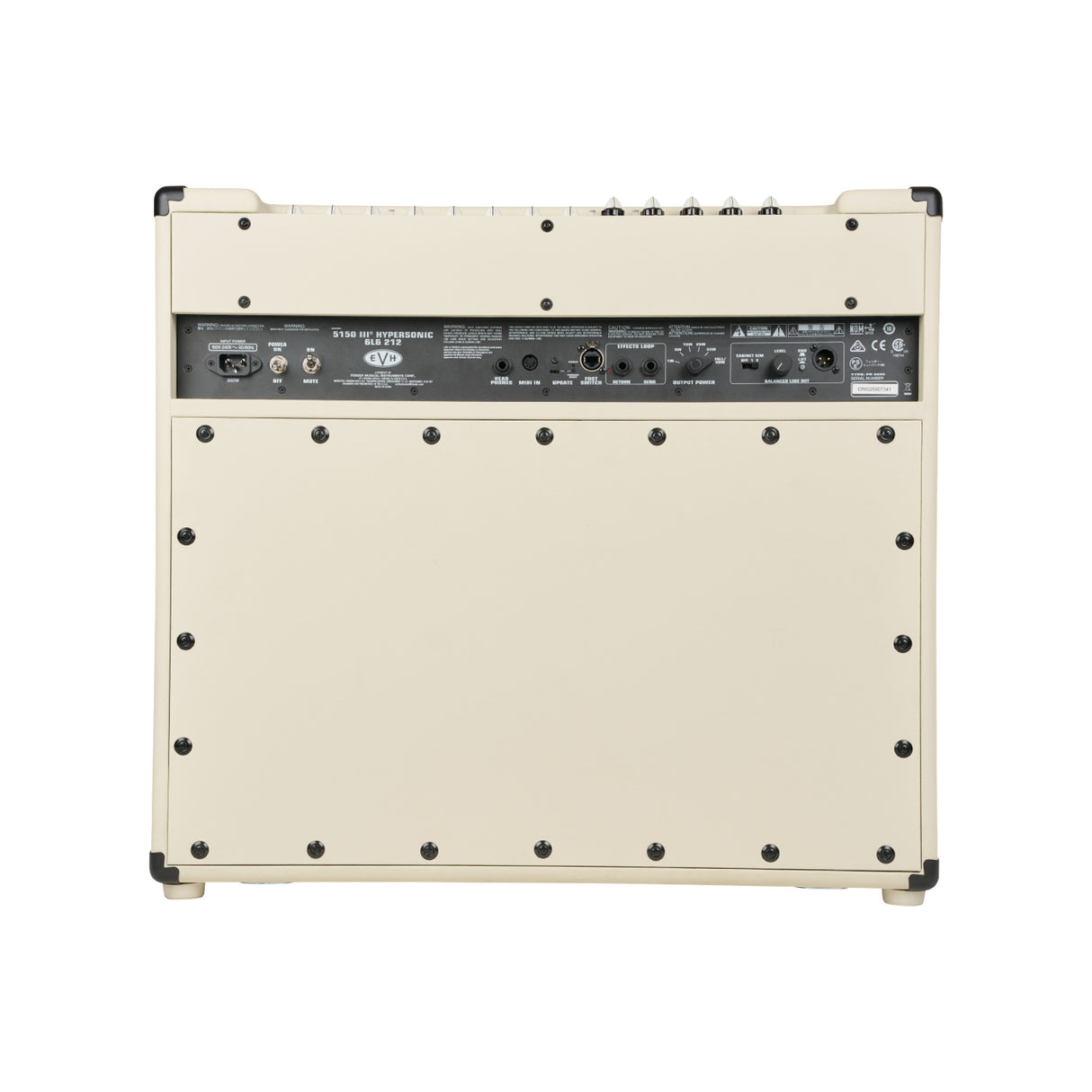 EVH 5150III Hypersonic 6L6 2x12 High-performance Digital Combo Amp (Ivory)