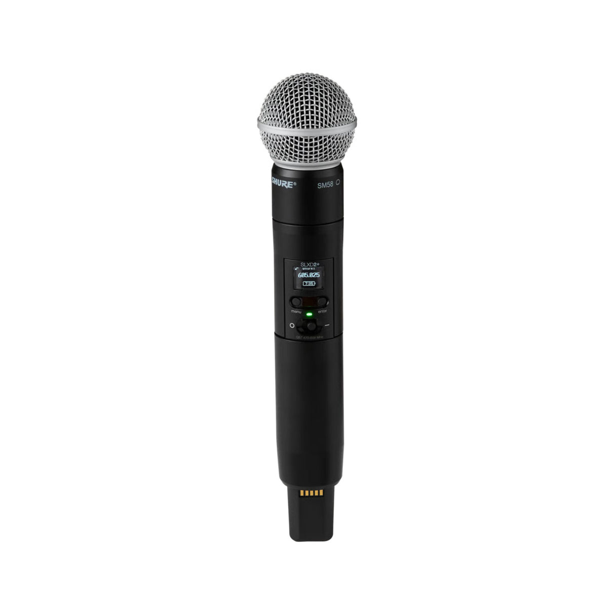Shure SLXD25+/58 Digital Wireless System with SM58 Cardioid Dynamic Microphone