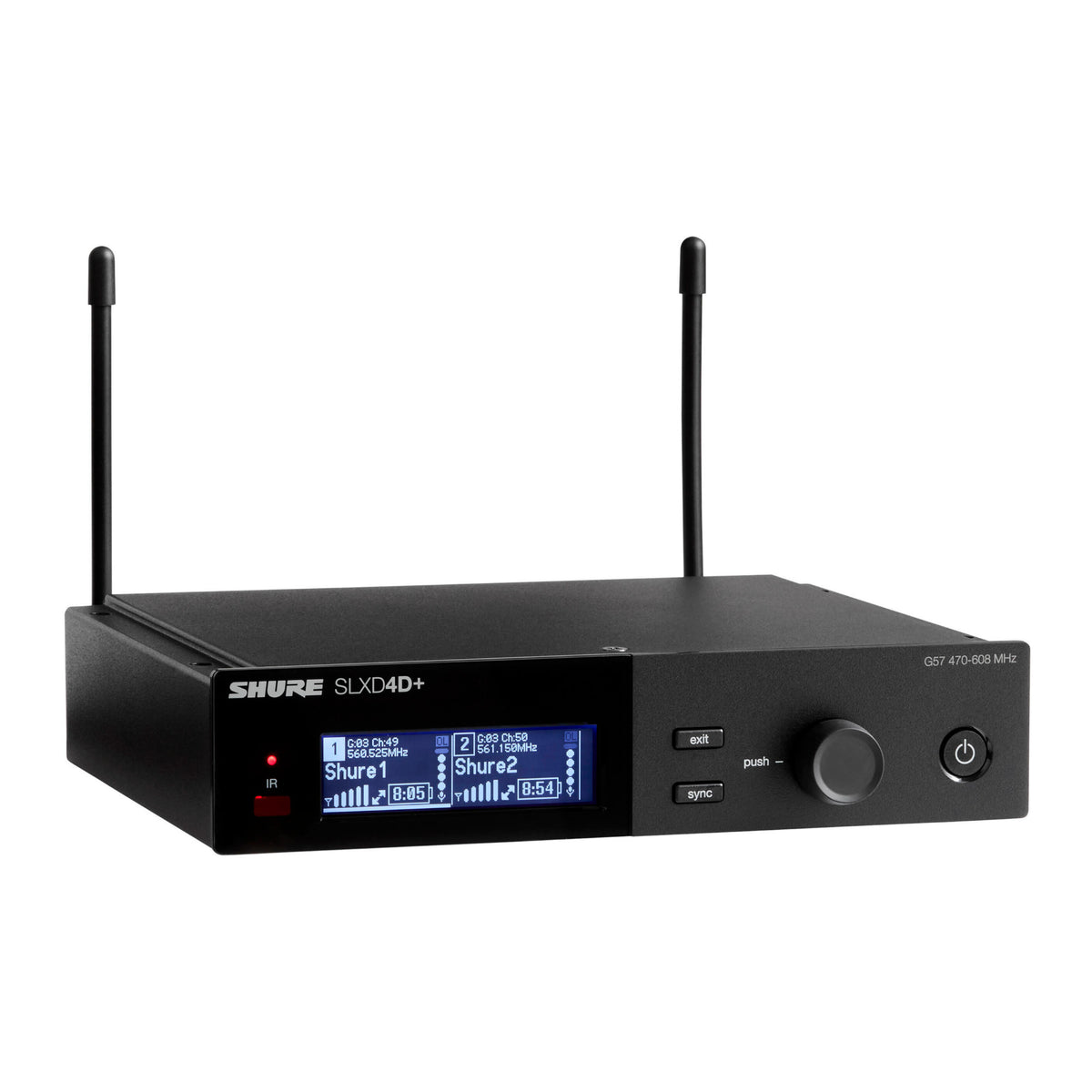 Shure SLXD24D+/58 Dual-Channel Wireless Handheld Mic System with SM58 Capsules (Open Box)