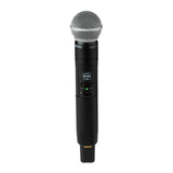 Shure SLXD24D+/58 Dual-Channel Wireless Handheld Mic System with SM58 Capsules (Open Box)
