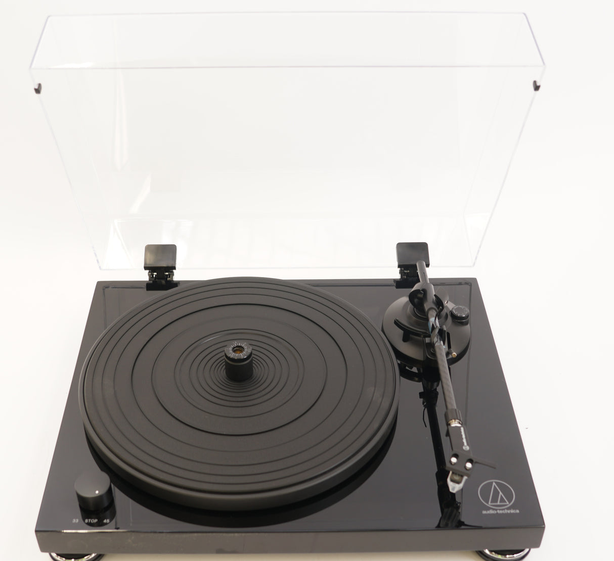 Audio Technica AT-LPW50PB Manual Belt-Drive Turntable (Used)