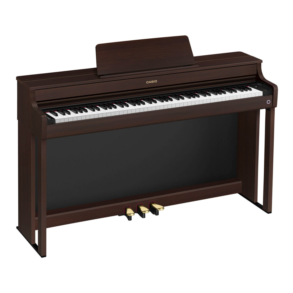 CaCasio Celviano AP-300 Digital Piano with Adjustable Bench (Brown)