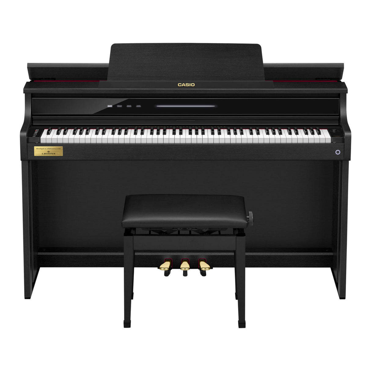 Casio Celviano AP-750 Digital Piano with Adjustable Bench (Black)