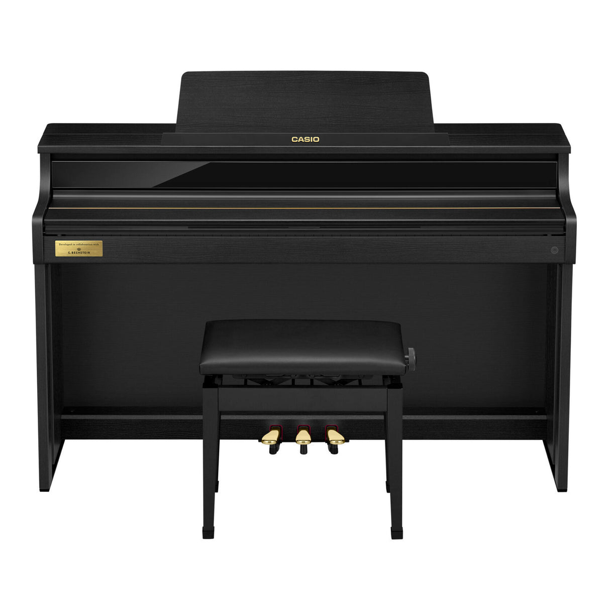 Casio Celviano AP-750 Digital Piano with Adjustable Bench (Black)
