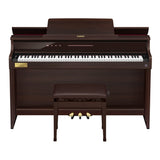 Casio Celviano AP-750 Digital Piano with Adjustable Bench (Brown)