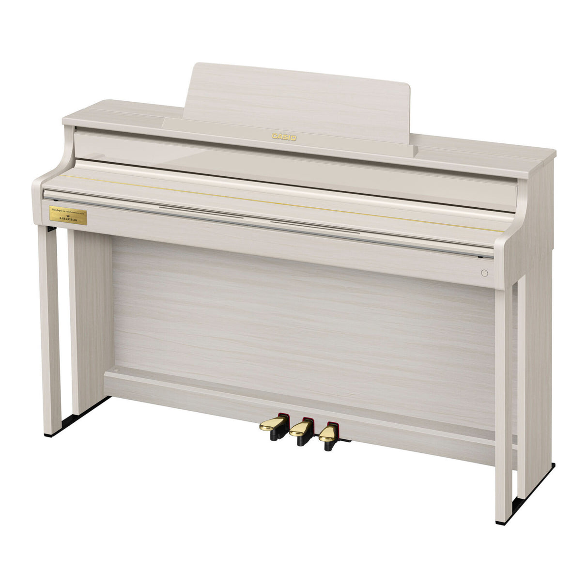 Casio Celviano AP-750 Digital Piano with Adjustable Bench (Gray/Beige)