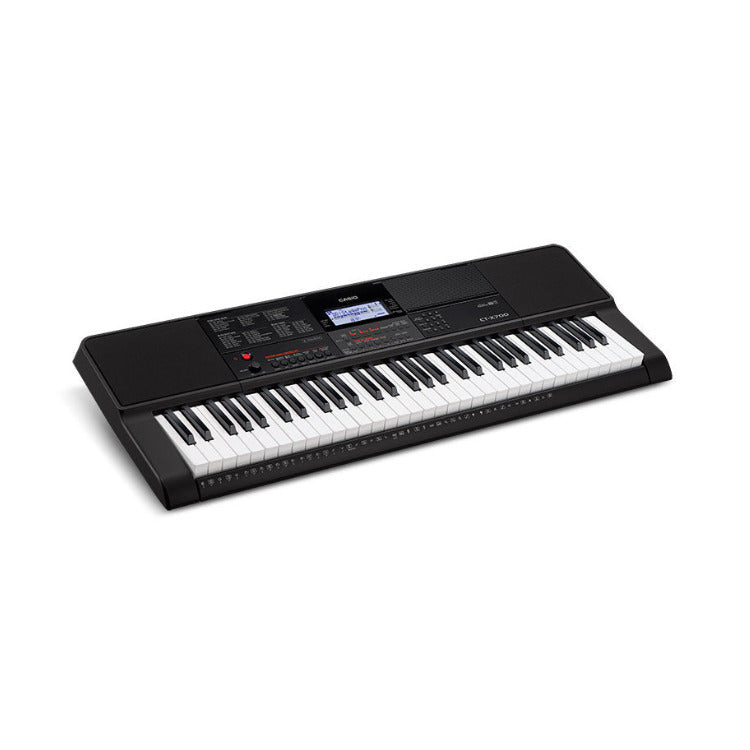 Casio Portable 61-Key Keyboard with 600 Tones, 195 Rhythms and AiX Sound Engine