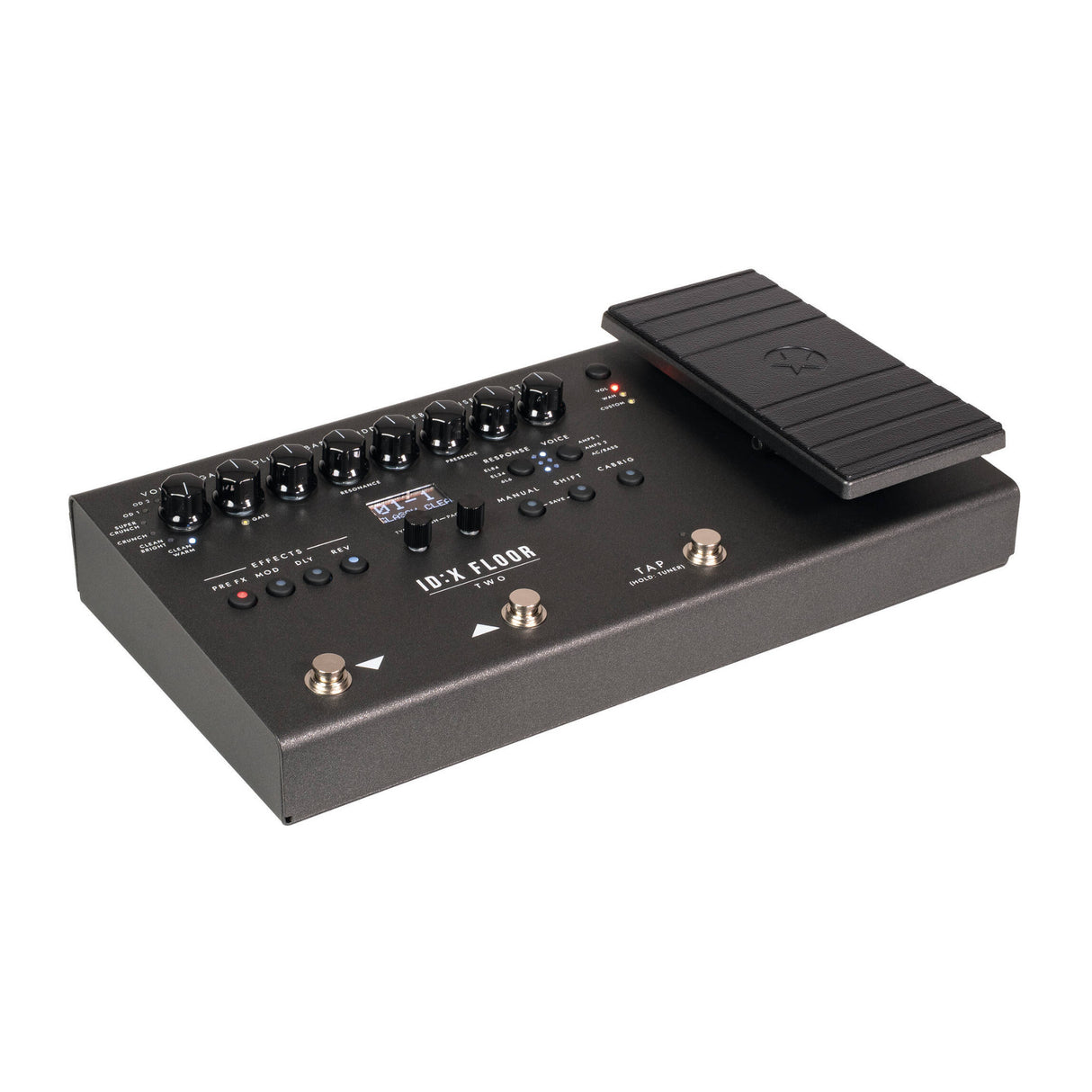 Blackstar ID X Floor Two Multi Effects Pedal with Amp Modeling (Black)