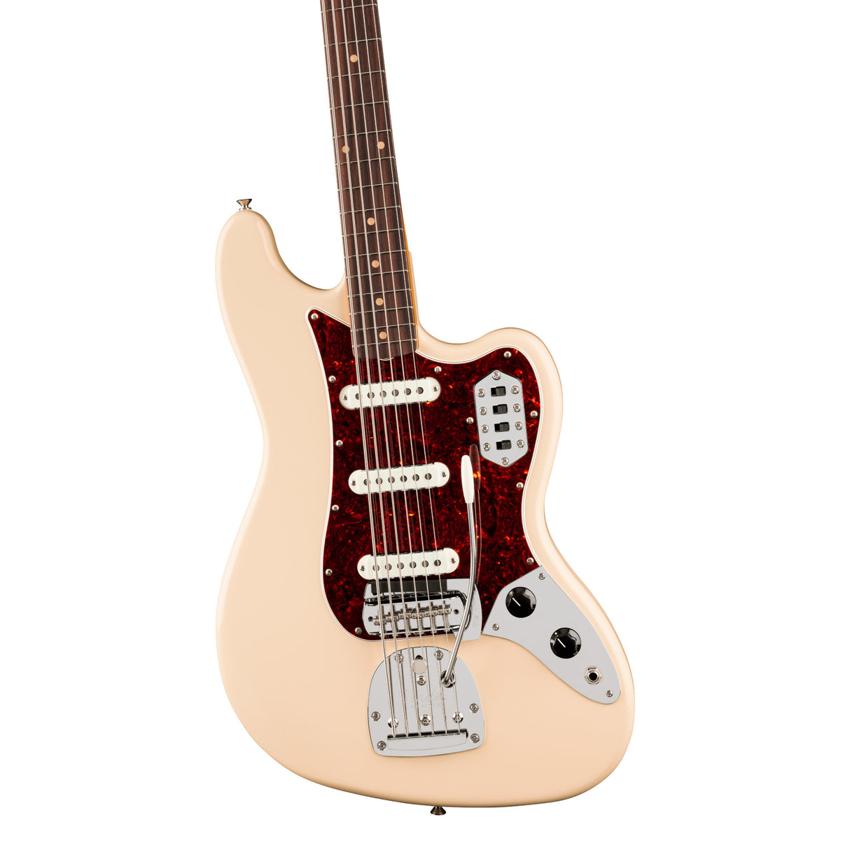 Fender Vintera III Early '60s Bass VI with Alder Body (Olympic White)