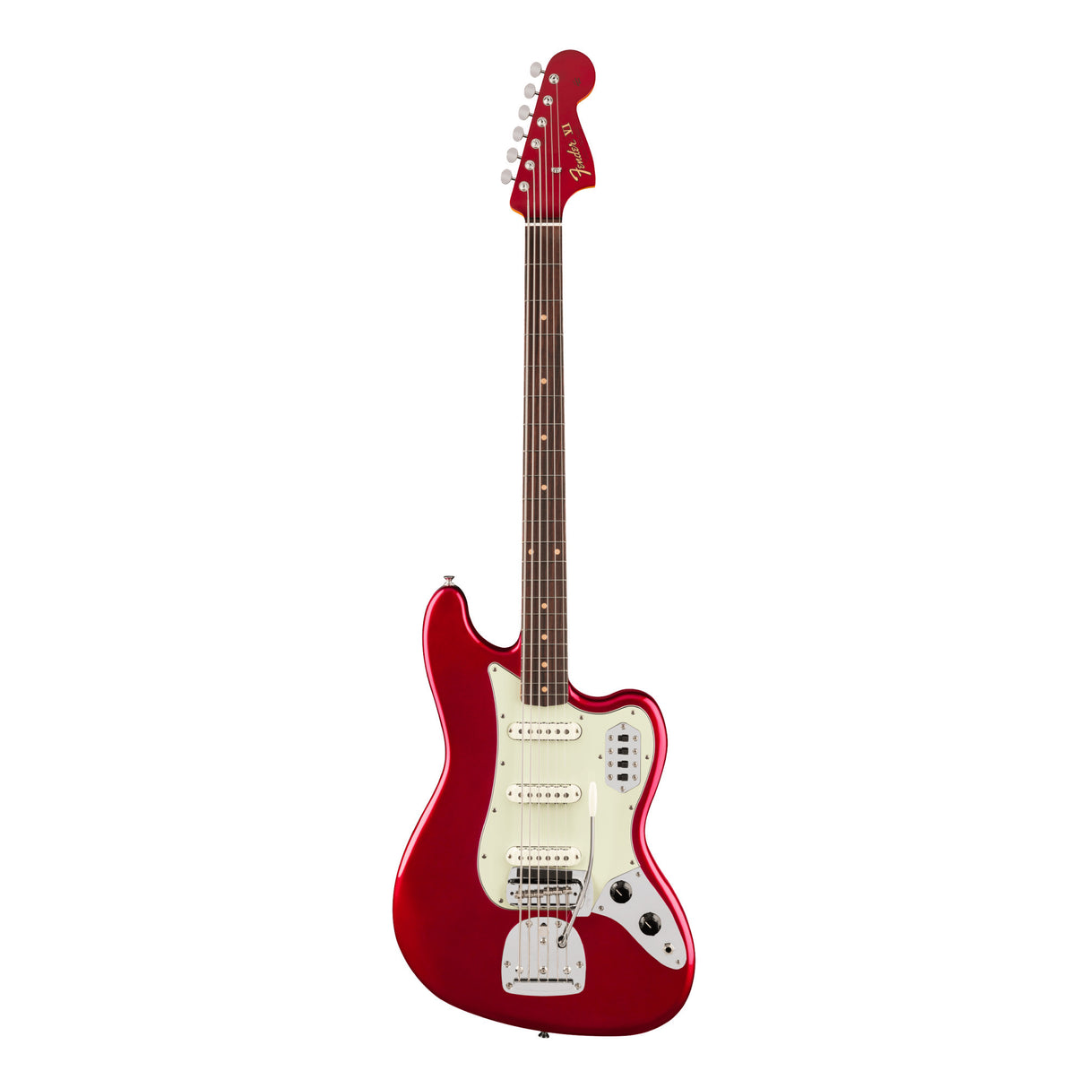 Fender Vintera III Early '60s Bass VI with Alder Body (Candy Apple Red)