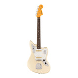 Fender Johnny Marr Jaguar Electric Guitar, Olympic White, Rosewood Fingerboard (Used)