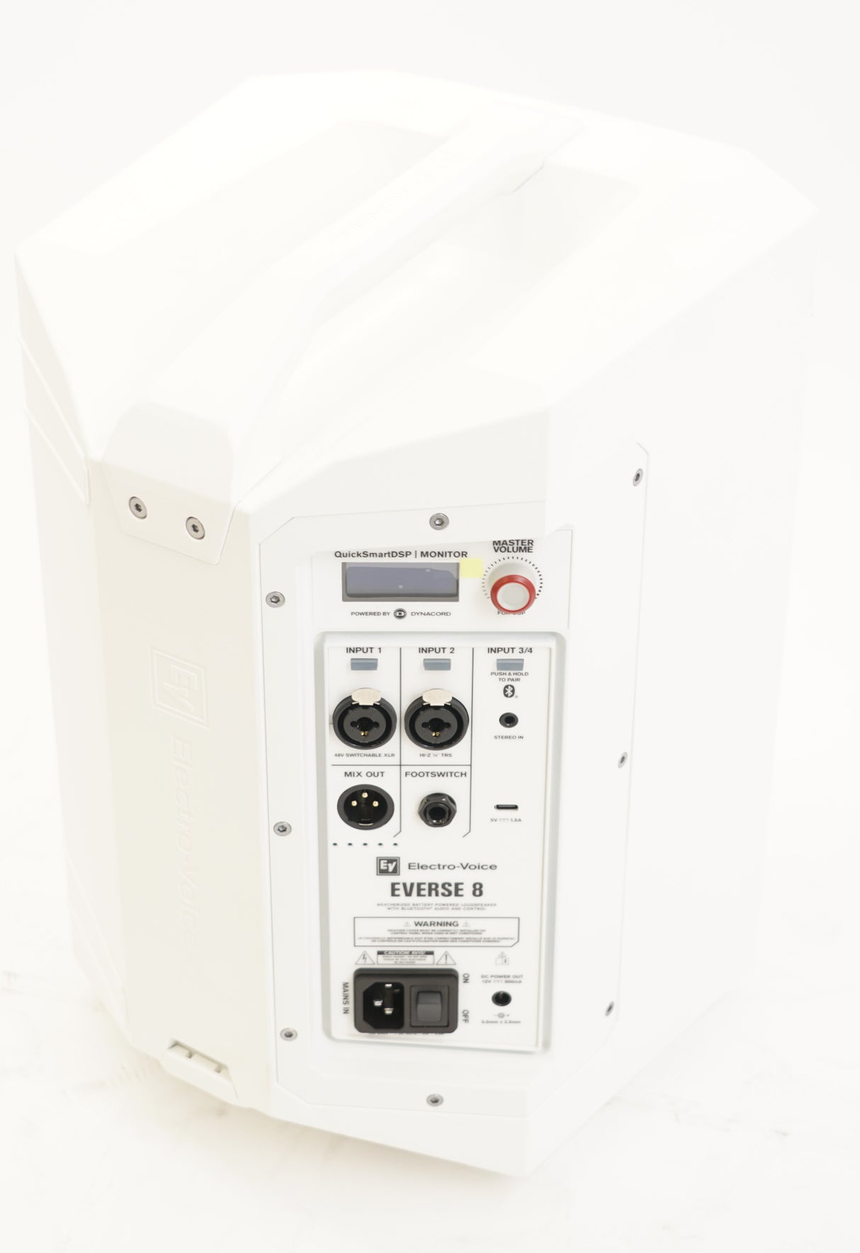 Electro-Voice EVERSE 8 2 Way White Battery Powered Loudspeaker with Bluetooth (Used)
