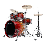TAMA Starclassic Walnut/Birch 5-Pc Drum Shell Pack (Vermilion Bosse Fonce Fade)