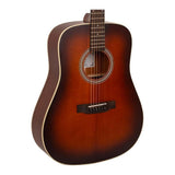 Gold Tone The Dread Acoustic-Electric All Solid Wood Guitar with Bag (Burst)