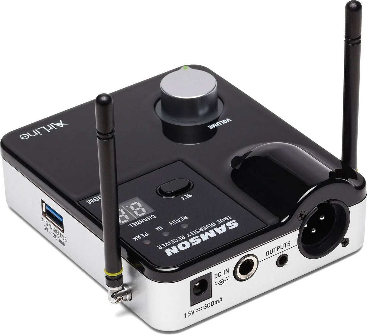 Samson AirLine AWXm Wind Instrument Wireless System with HM60 Horn Mic (ATX/AR99m) - Band D