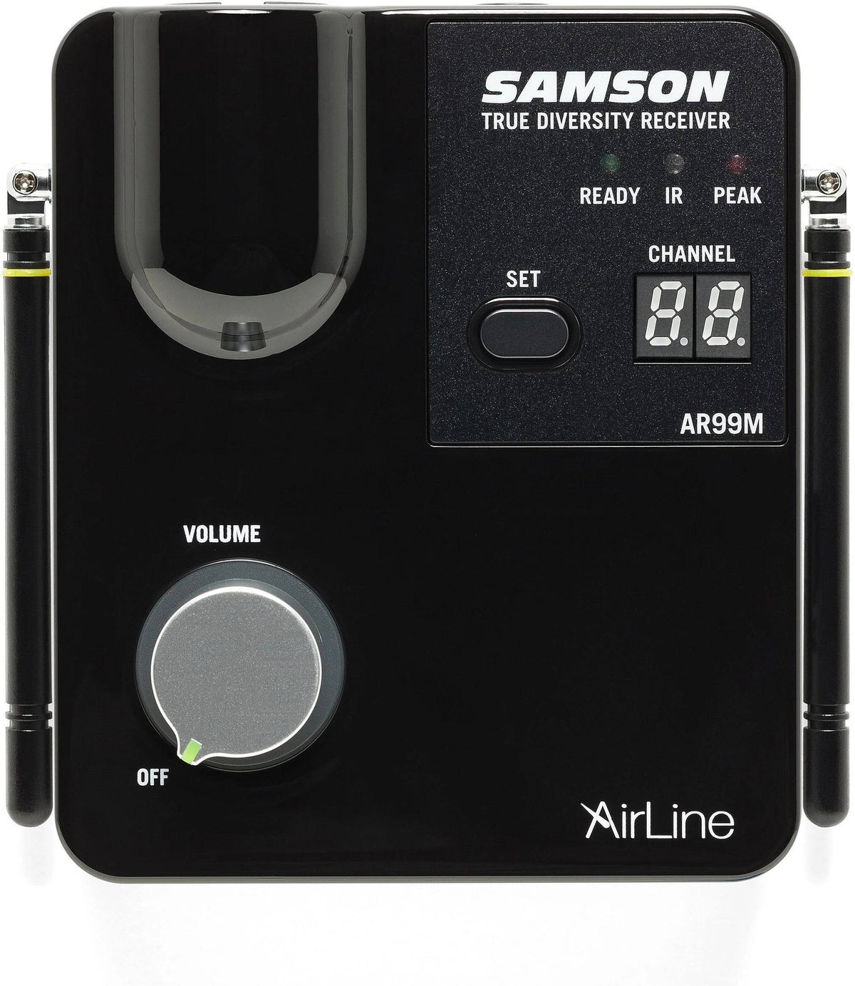Samson AirLine AWXm Wind Instrument Wireless System w/ HM60 Mic ATX/AR99m D Band (Open Box)
