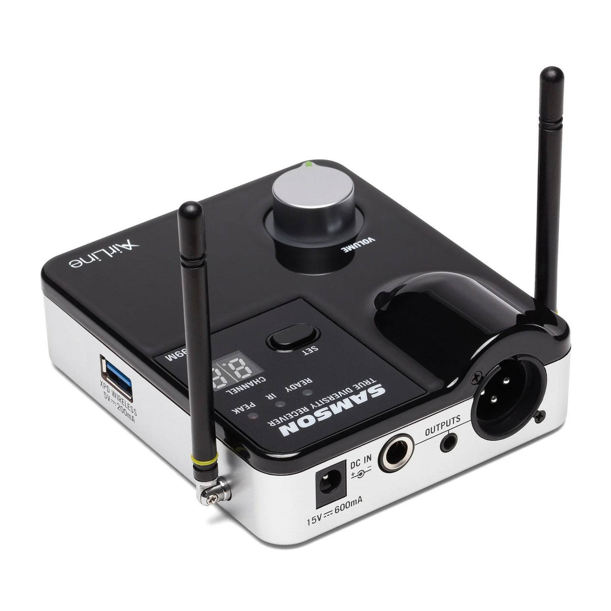 Samson AirLine AWXm Wind Instrument Wireless Microphone System with HM60 Horn Mic (ATX/AR99m) - K Band