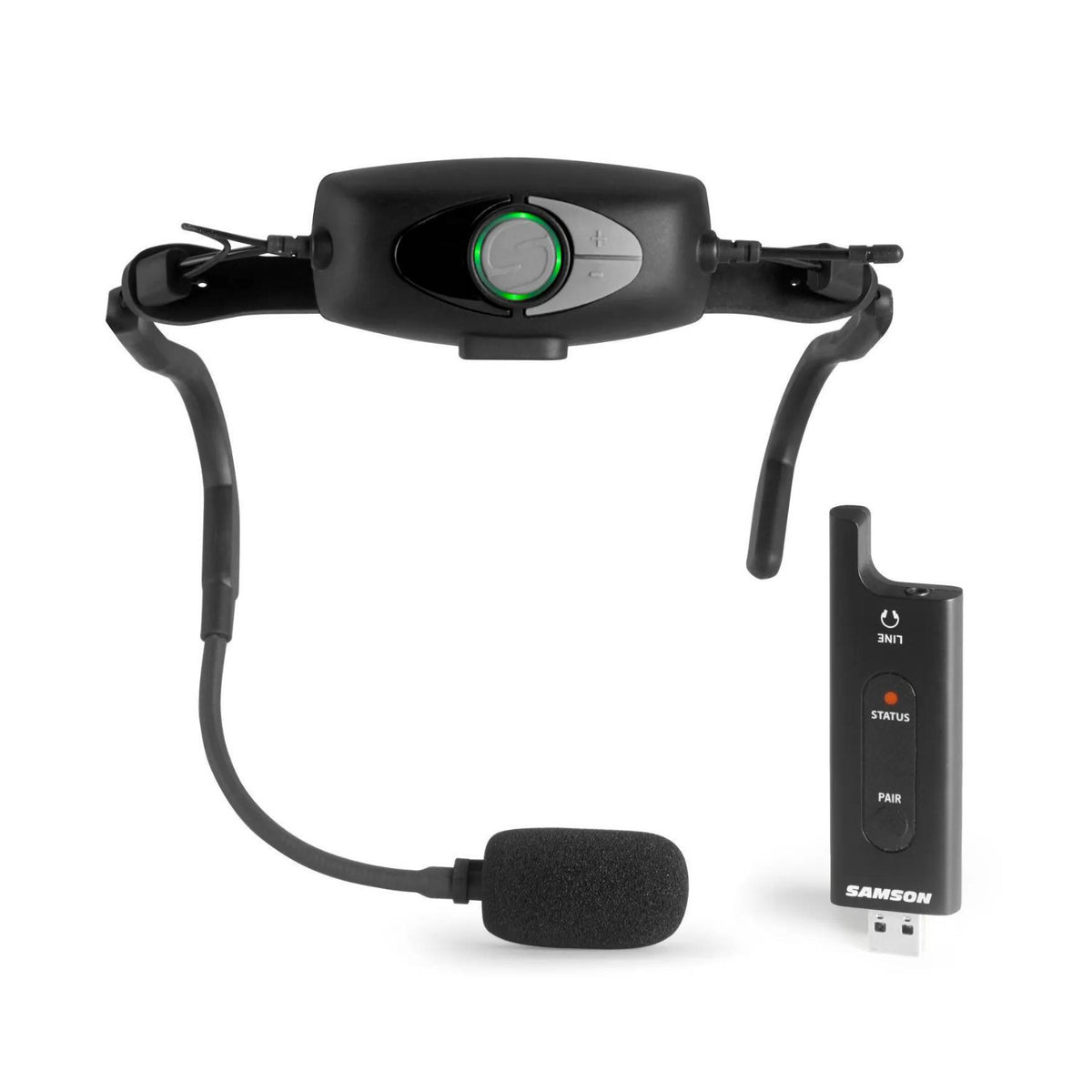 Samson AirLine XD Fitness Headset Digital Wireless (2.4 GHz) System ...