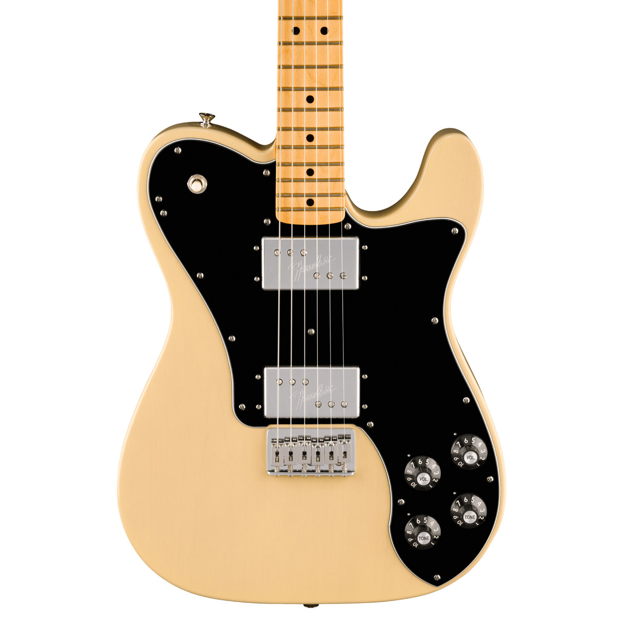 Fender American Vintage II 1975 Telecaster Deluxe Guitar (Vintage Blonde)