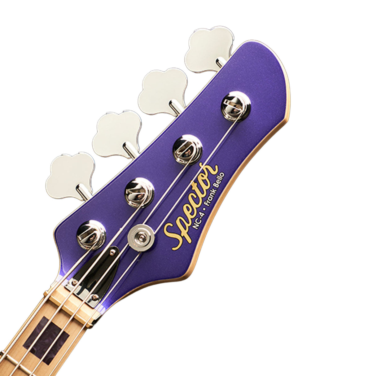 Spector NC-4 FrankBelloSignature 4-String Electric Bass (Tina Rose Purple)