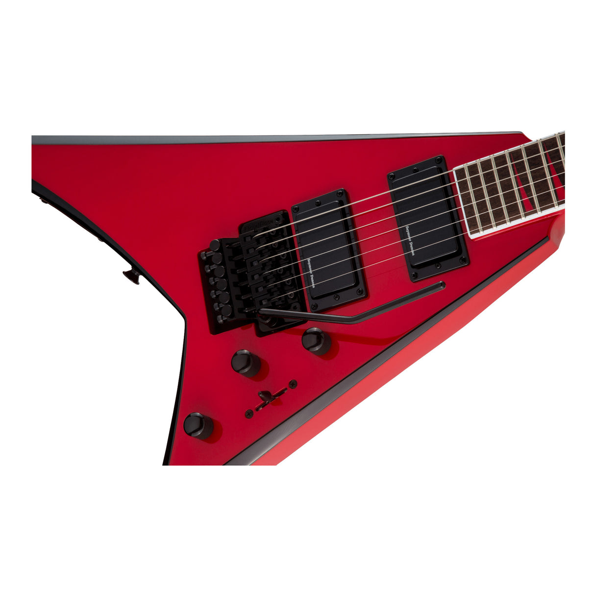 Jackson X Series Rhoads RRX24 HH with Laurel Fingerboard (Red with Black Bevels)