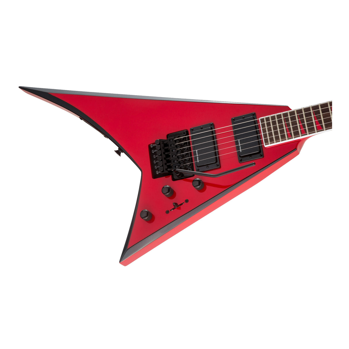 Jackson X Series Rhoads RRX24 HH with Laurel Fingerboard (Red with Black Bevels)