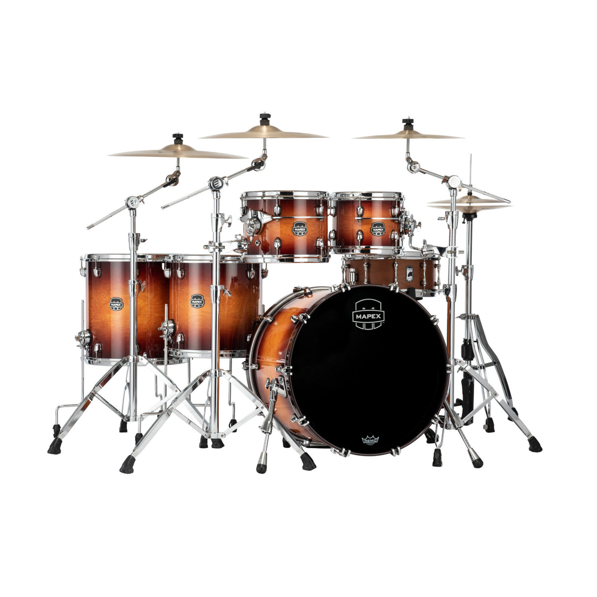 Mapex Saturn Evolution Workhorse 5-Piece Drum Shell Pack (Exotic Sunburst)