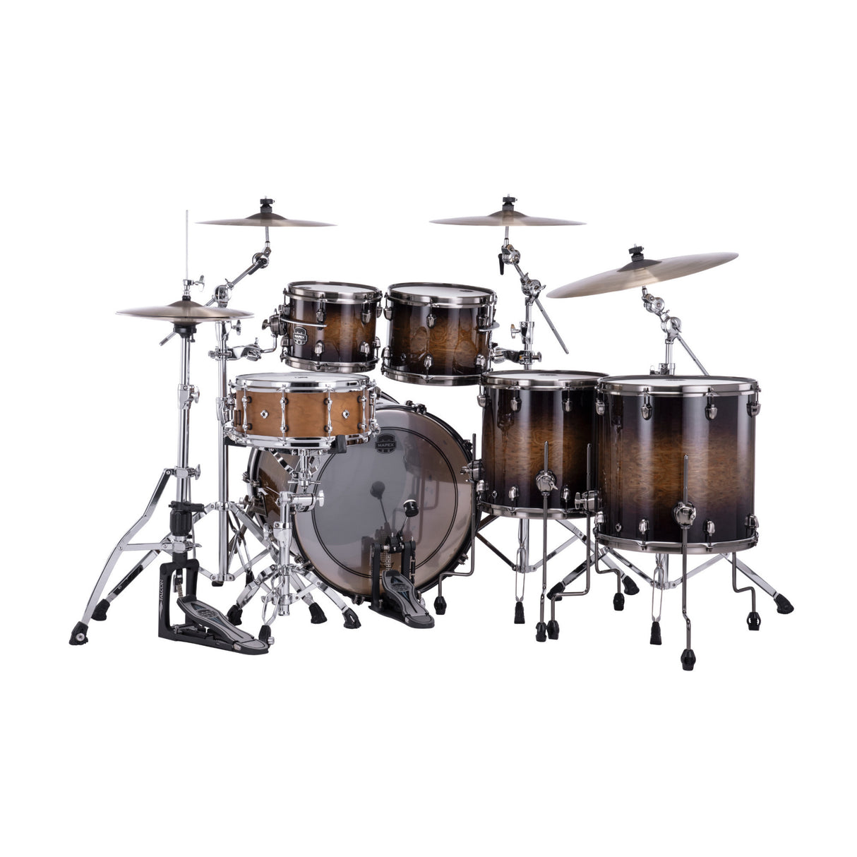 SATURN EVOLUTION WORKHORSE 5 PIECE SHELL PACK W/O SNARE EXOTIC NIGHT FOREST BURST
