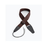 On-Stage GSA10BR Guitar Strap with Leather Ends (31 to 52 Inches, Brown)