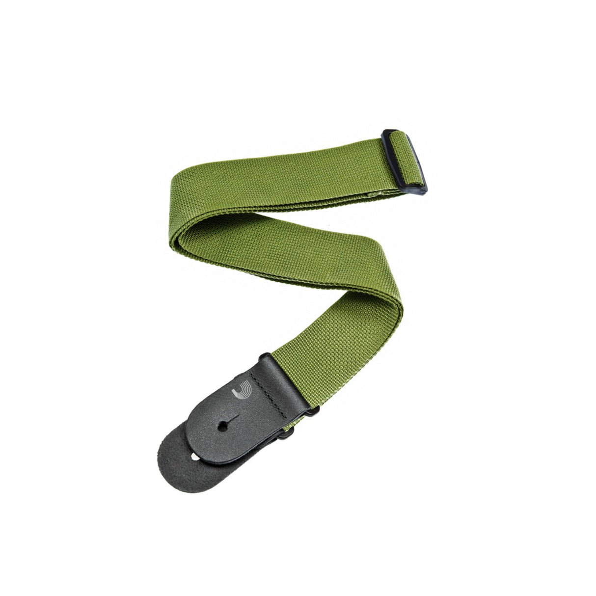D'Addario 50mm Heavy-Duty Polypropylene Guitar Strap (Green)
