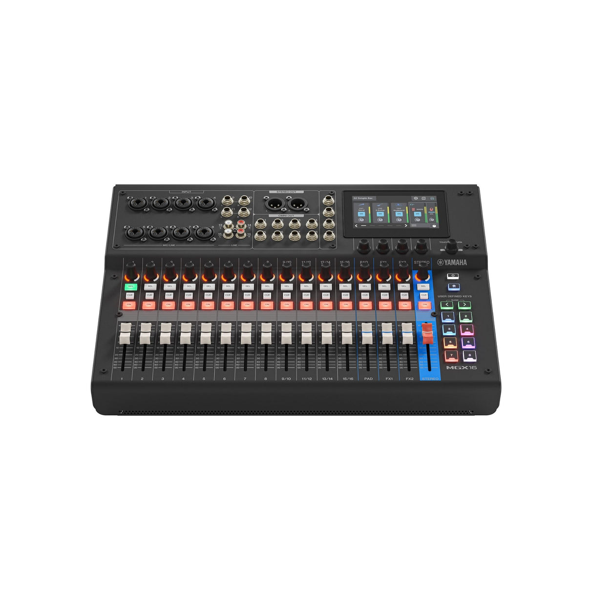Yamaha 22-Channel Digital Mixing Console with Audio Interface with 8 Mic Preamps (Black)