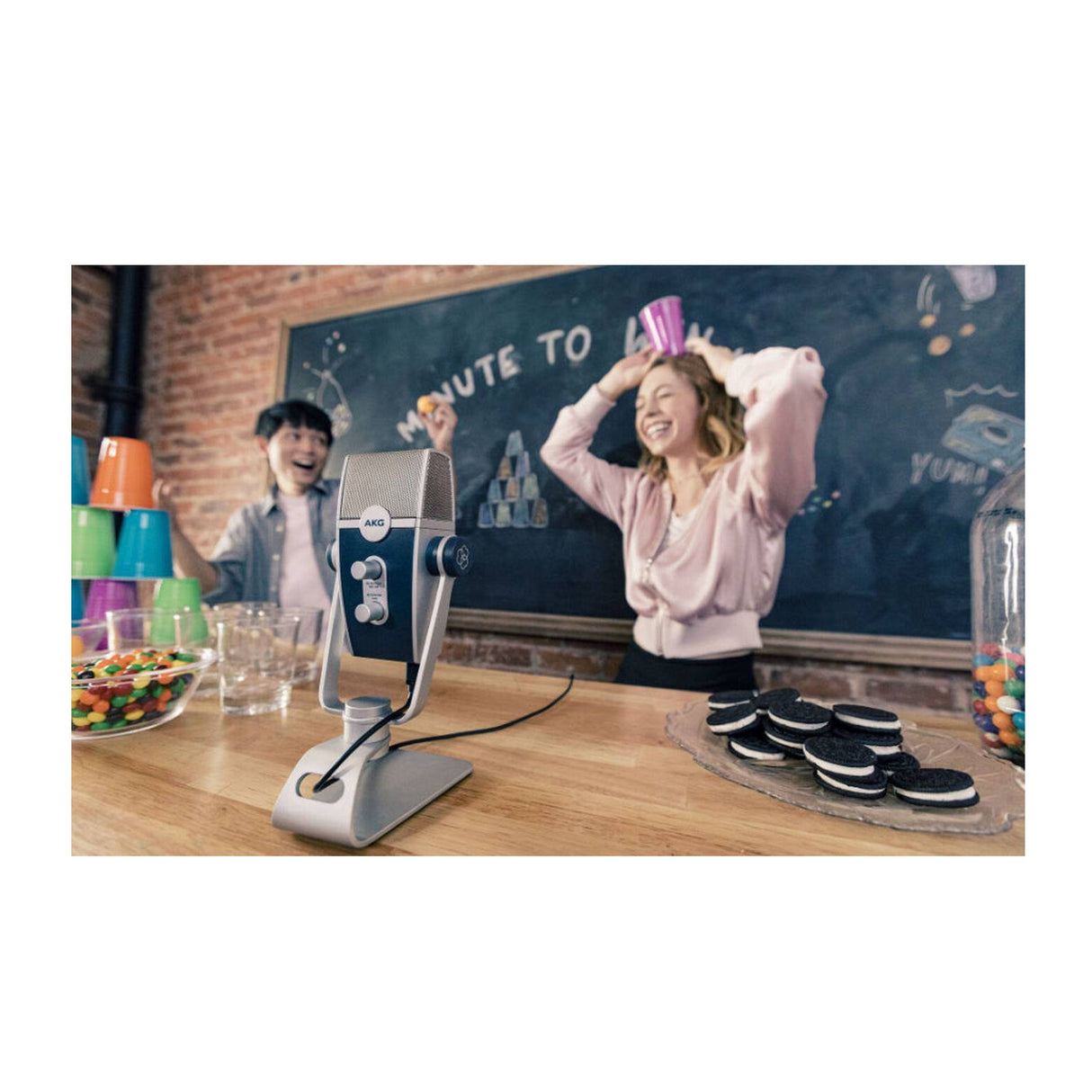 AKG Pro Audio Lyra Ultra-HD Multi-Mode USB Condenser Microphone (C44-USB)