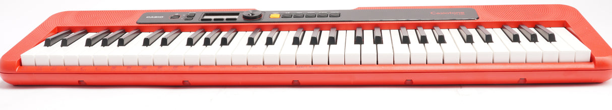 Casio Casiotone 61-Key Portable Keyboard (Red) (Open Box)