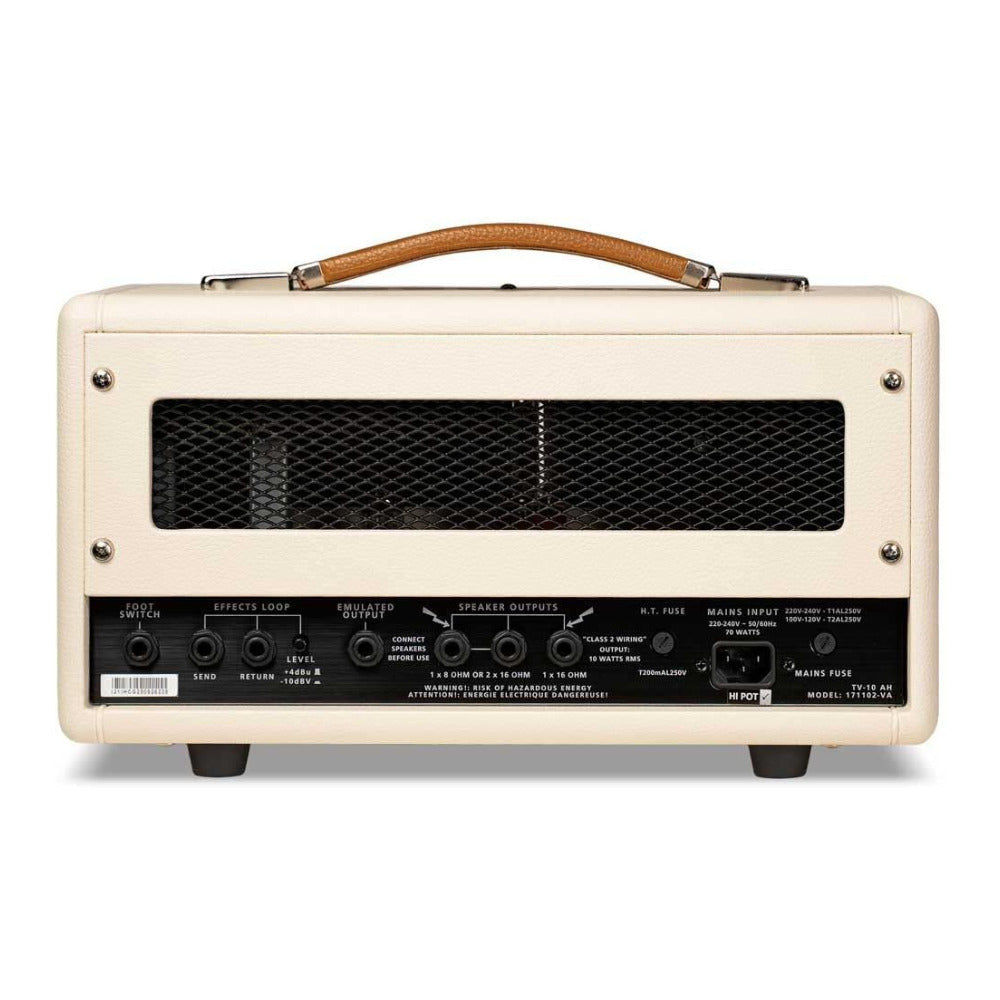 Blackstar TV-10A 10W Tube Guitar Amp Head with Footswitchable Drive and FX Loop (Tan)