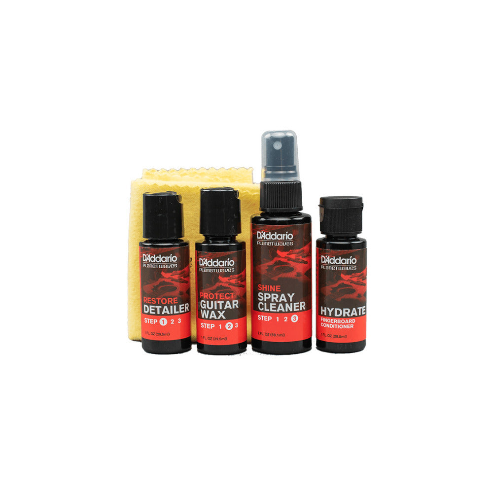D'Addario Instrument Care Essentials Complete Care Kit