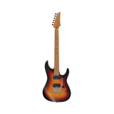 Ibanez AZ Prestige 6 String Electric Guitar w/Case  - Tri Fade Burst Flat