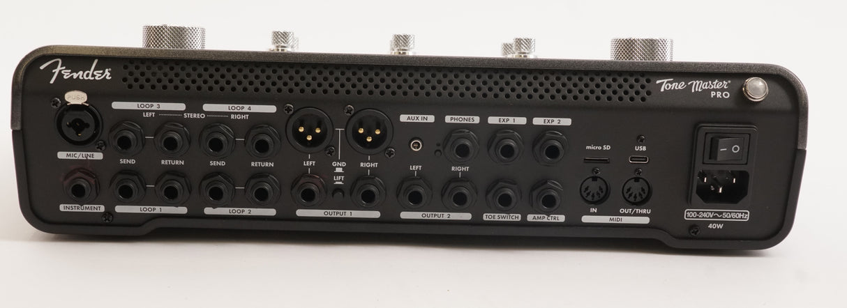Fender Tone Master Pro Mullti-effects Guitar Pedal Workstation (Used)