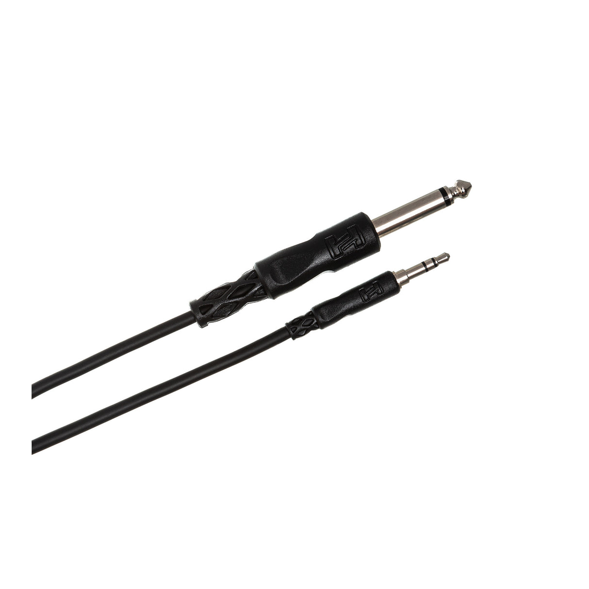 Hosa Mono Interconnect 1/4 in TS to 3.5 mm TRS (5-Ft)