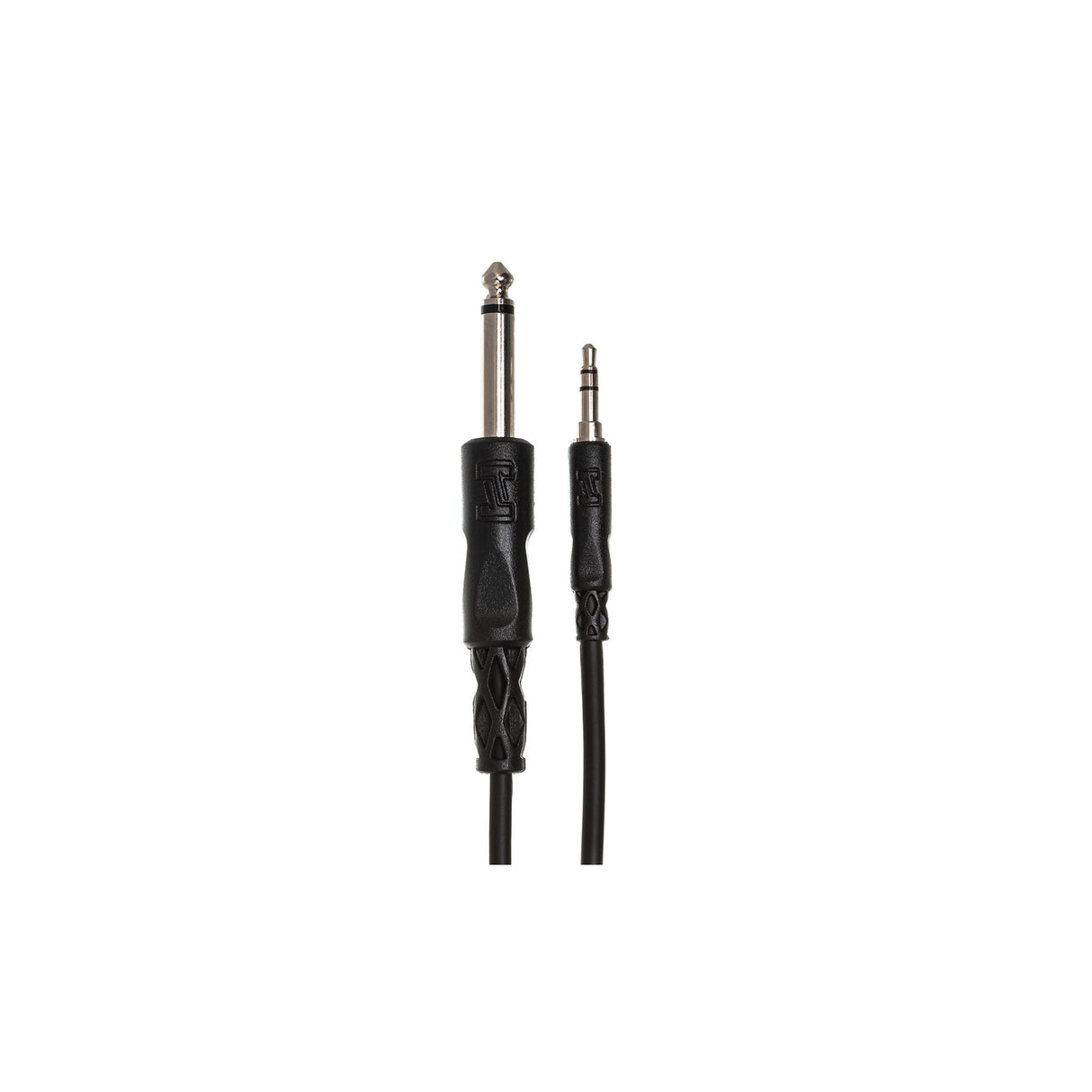 Hosa Mono Interconnect 1/4 in TS to 3.5 mm TRS (5-Ft)