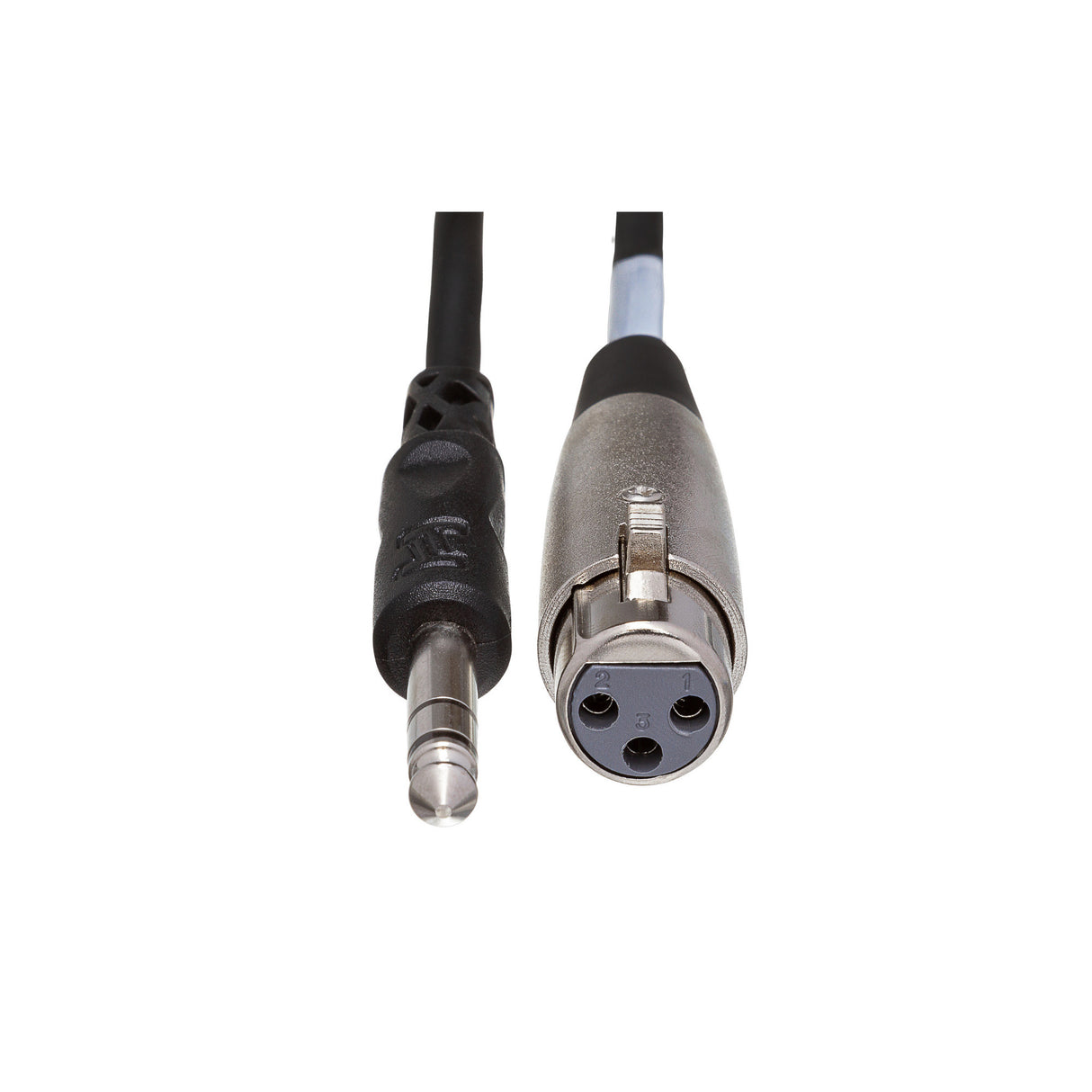 Hosa Balanced Interconnect XLR3F to 1/4 in TRS Cable (10-Ft)