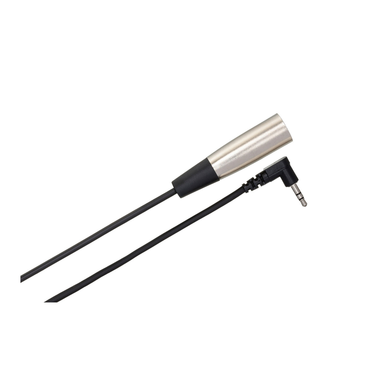 Hosa Camcorder Microphone Cable Right-Angle 3.5 mm TRS to XLR3M (10-Ft)