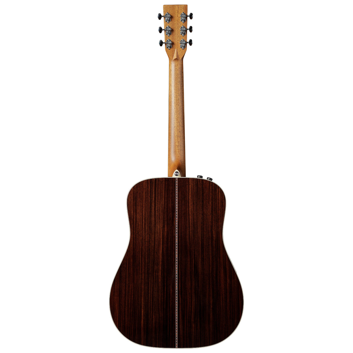 Hodaka DH28ENA Dreadnought; Solid Rosewood Back and Sides; Natural Finish