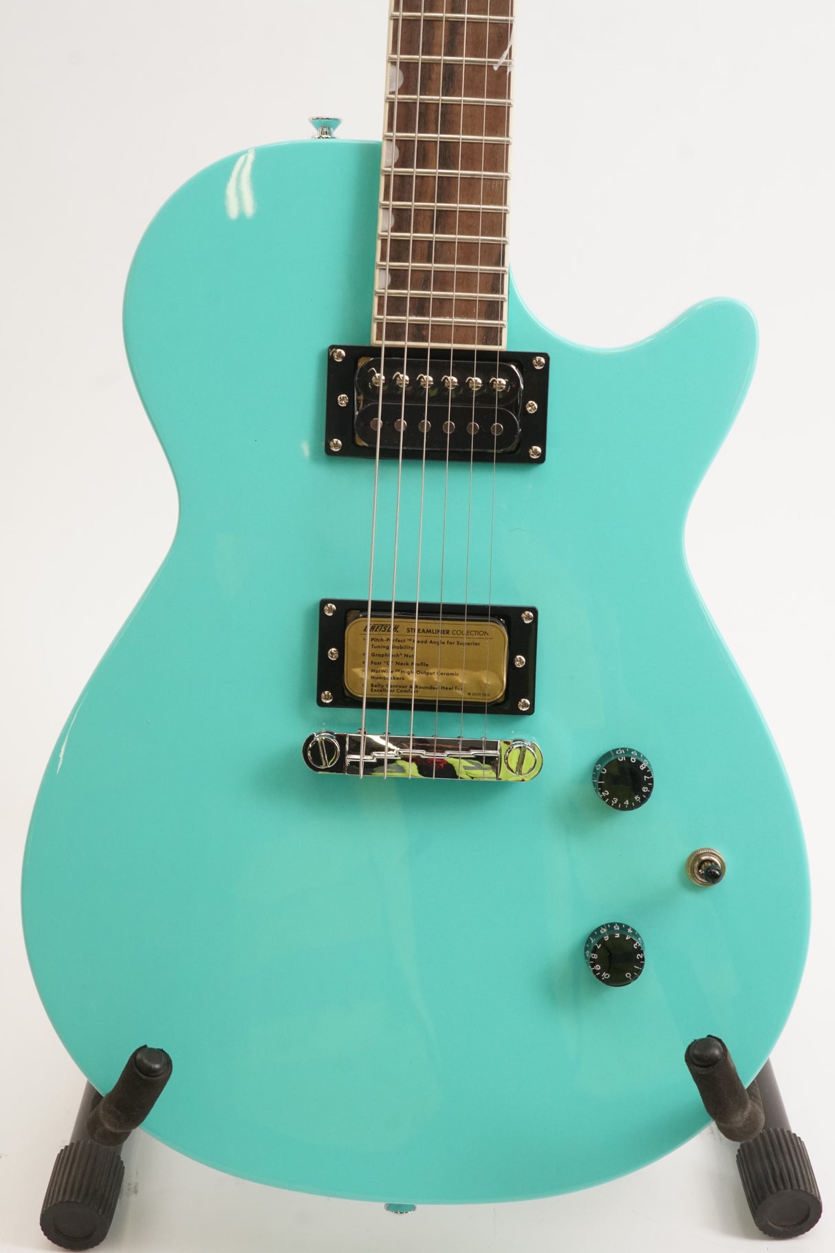 Gretsch Streamliner Jet Club Electric Guitar - Mahogany Body (Sea Foam Green) (Used)