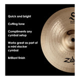 Zildjian S10S S Series Splash Cymbal (10 Inches)