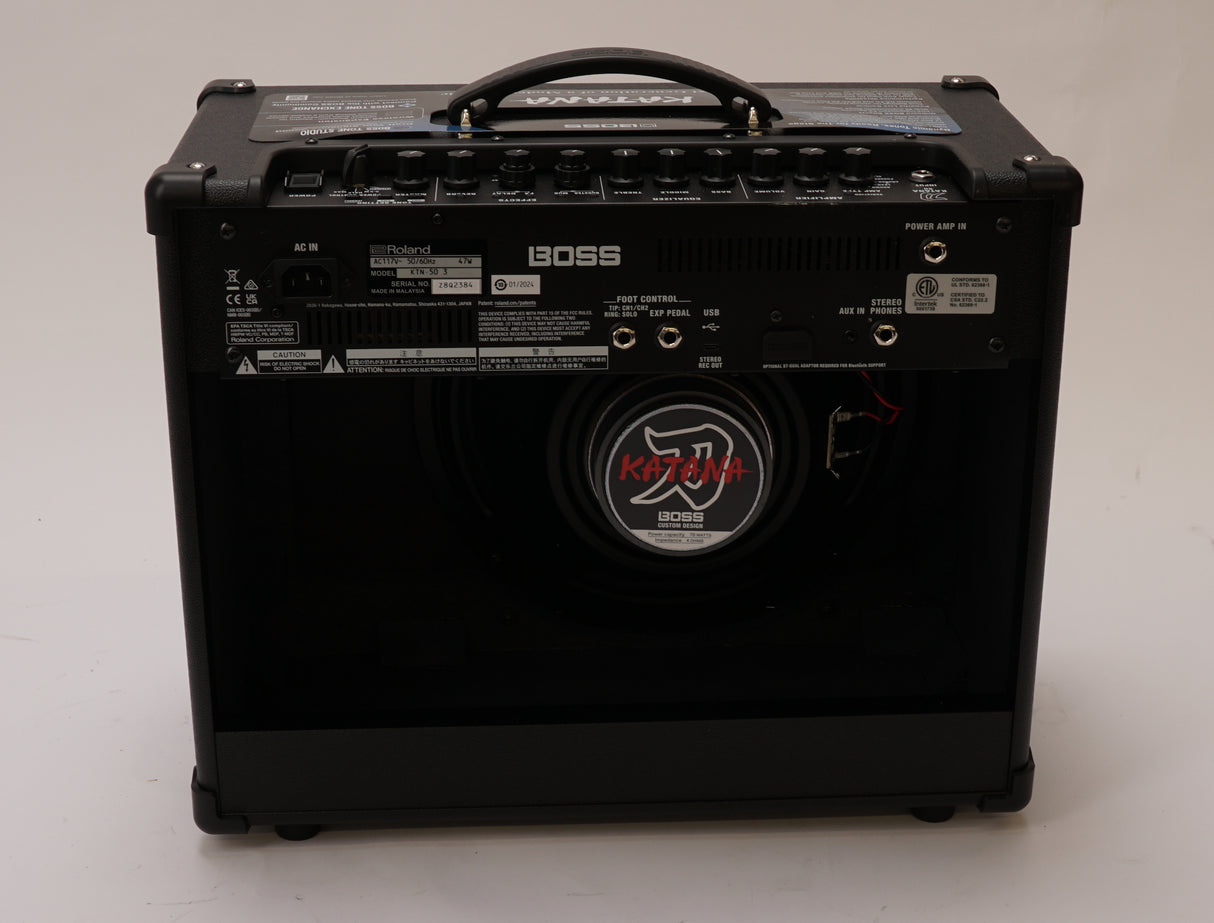 BOSS Katana Gen 3 50W 1x12-Inch Combo Guitar Amplifier (Open Box)