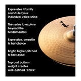 Zildjian Family 14 Inch HiHat Cymbal with Bright Alloy Copper (Pair)