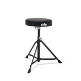 PDP 300 Series 12-Inch Round Top Padded Seat Drum Throne with X-Brace
