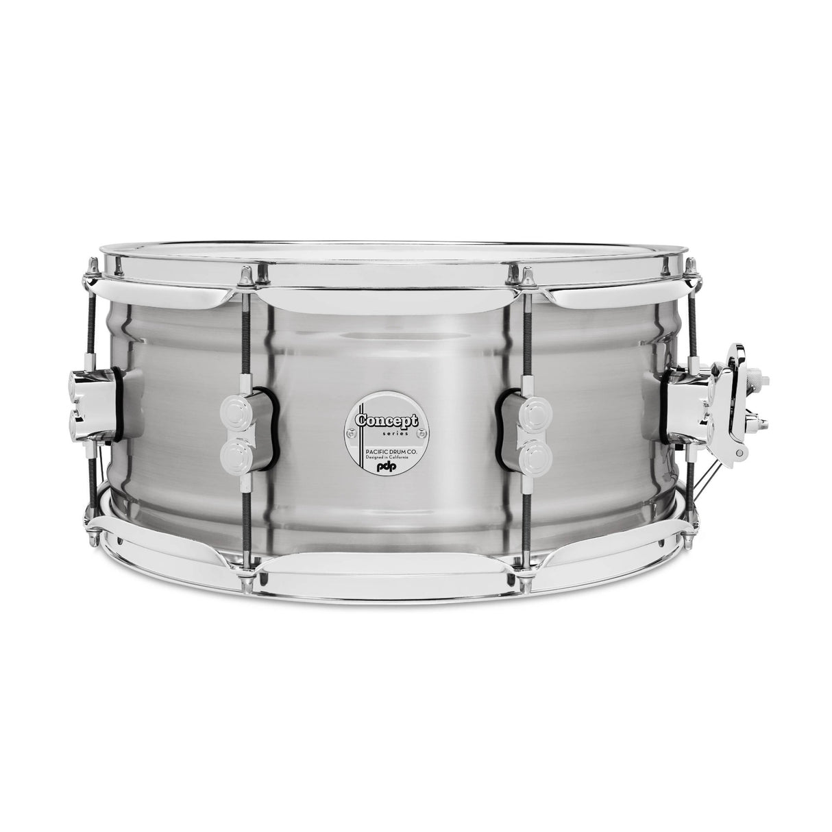 PDP Concept Series 6.5x14 1.2mm Snare (Brushed Aluminum)